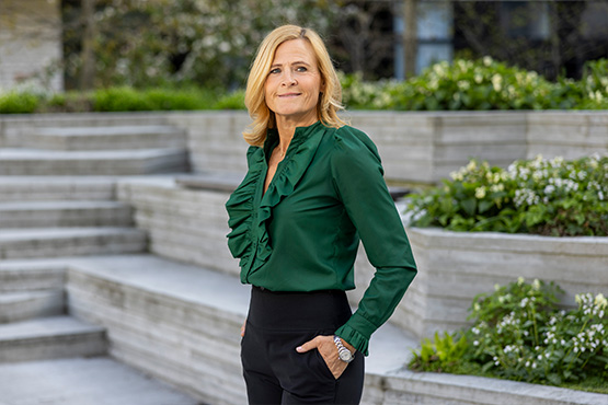 Koncerndirektør (CCO) i PFA, Camilla Holm.